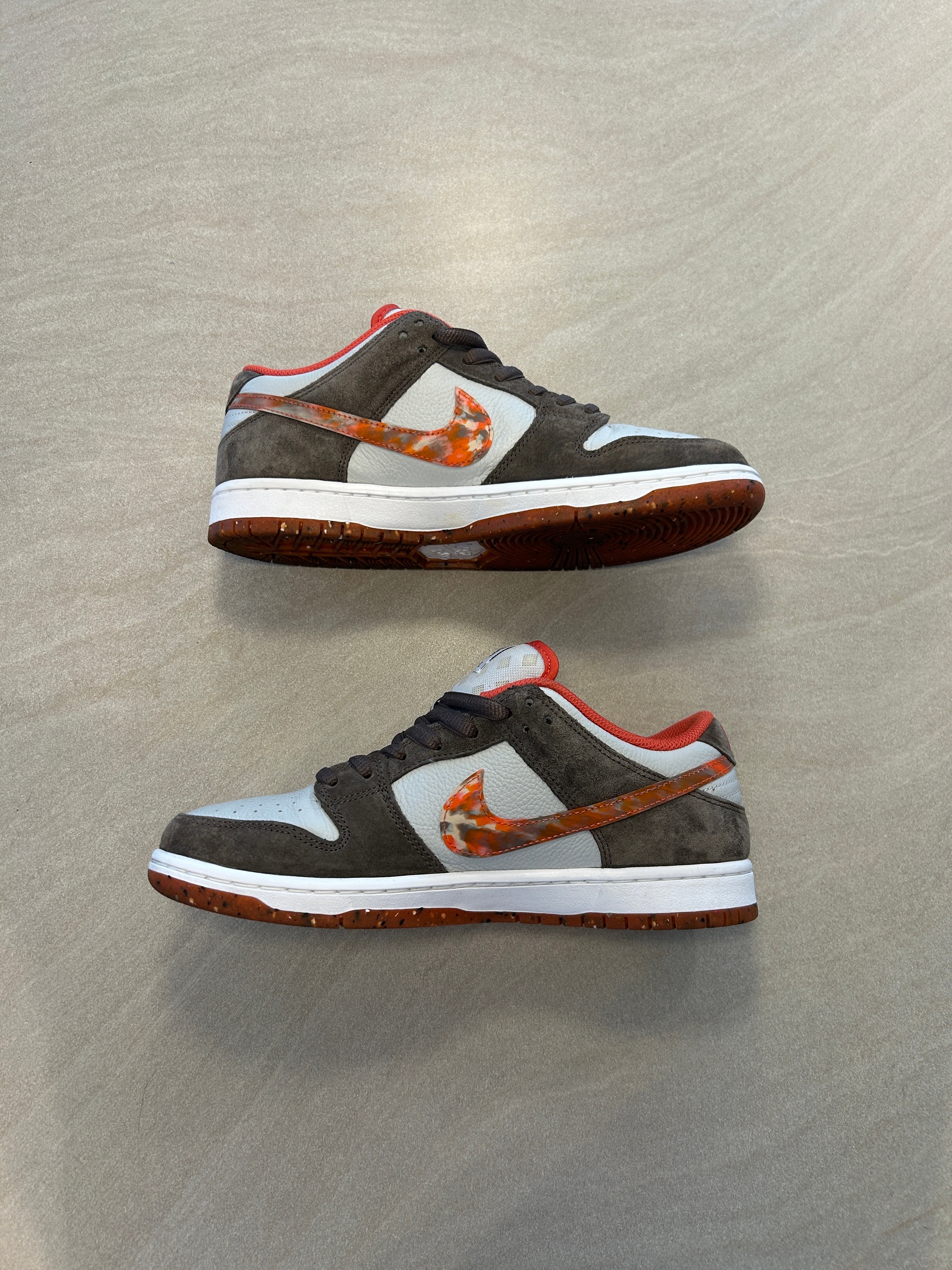 Crushed Skate Shop × Nike SB Dunk Low QS "Olive Grey/Mantra Orange"