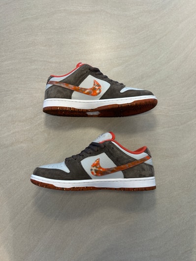 Crushed Skate Shop × Nike SB Dunk Low QS "Olive Grey/Mantra Orange"