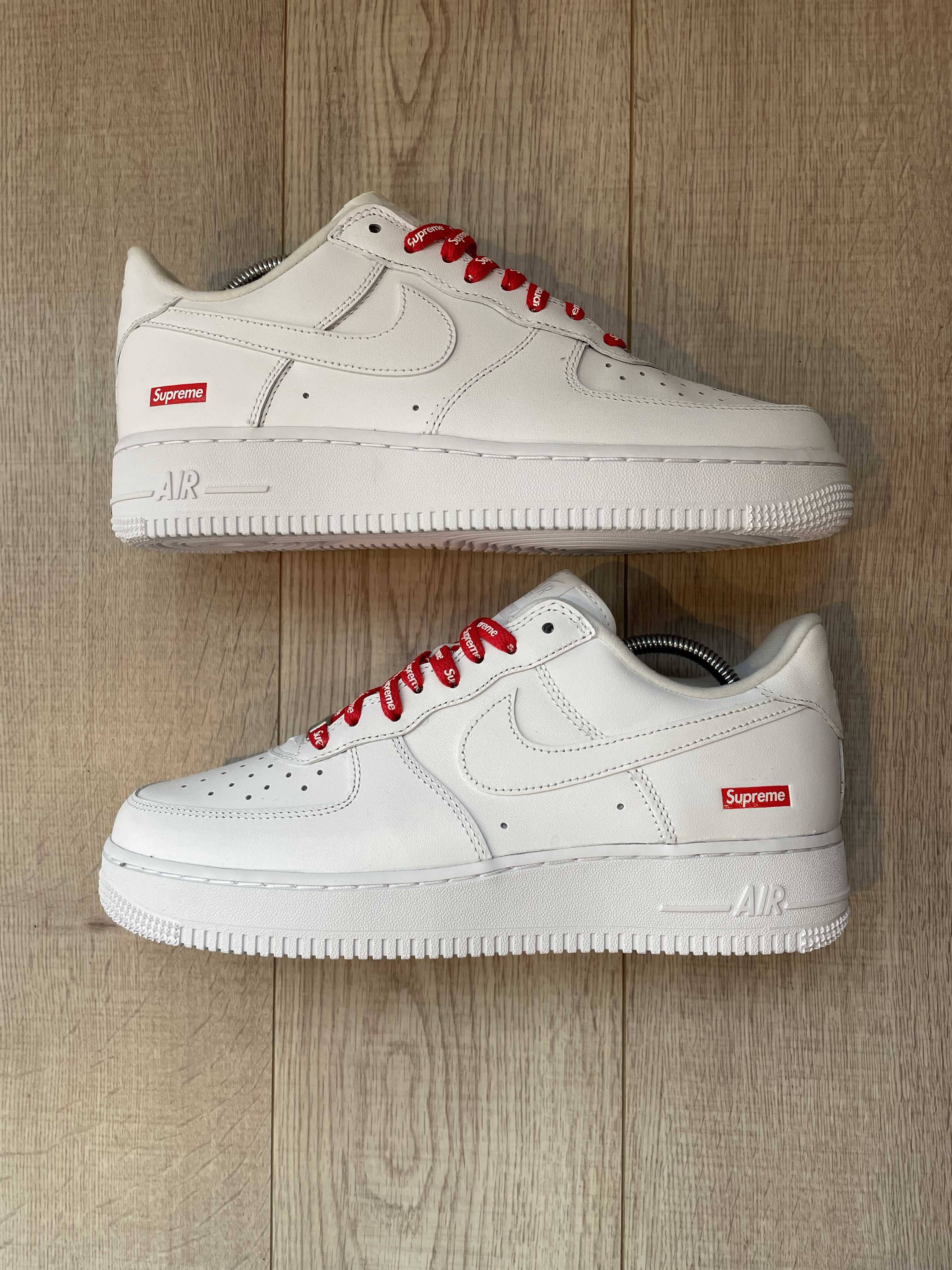 Supreme × Nike Air Force 1 Low "White"