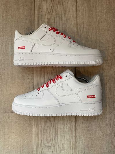 Supreme × Nike Air Force 1 Low "White"