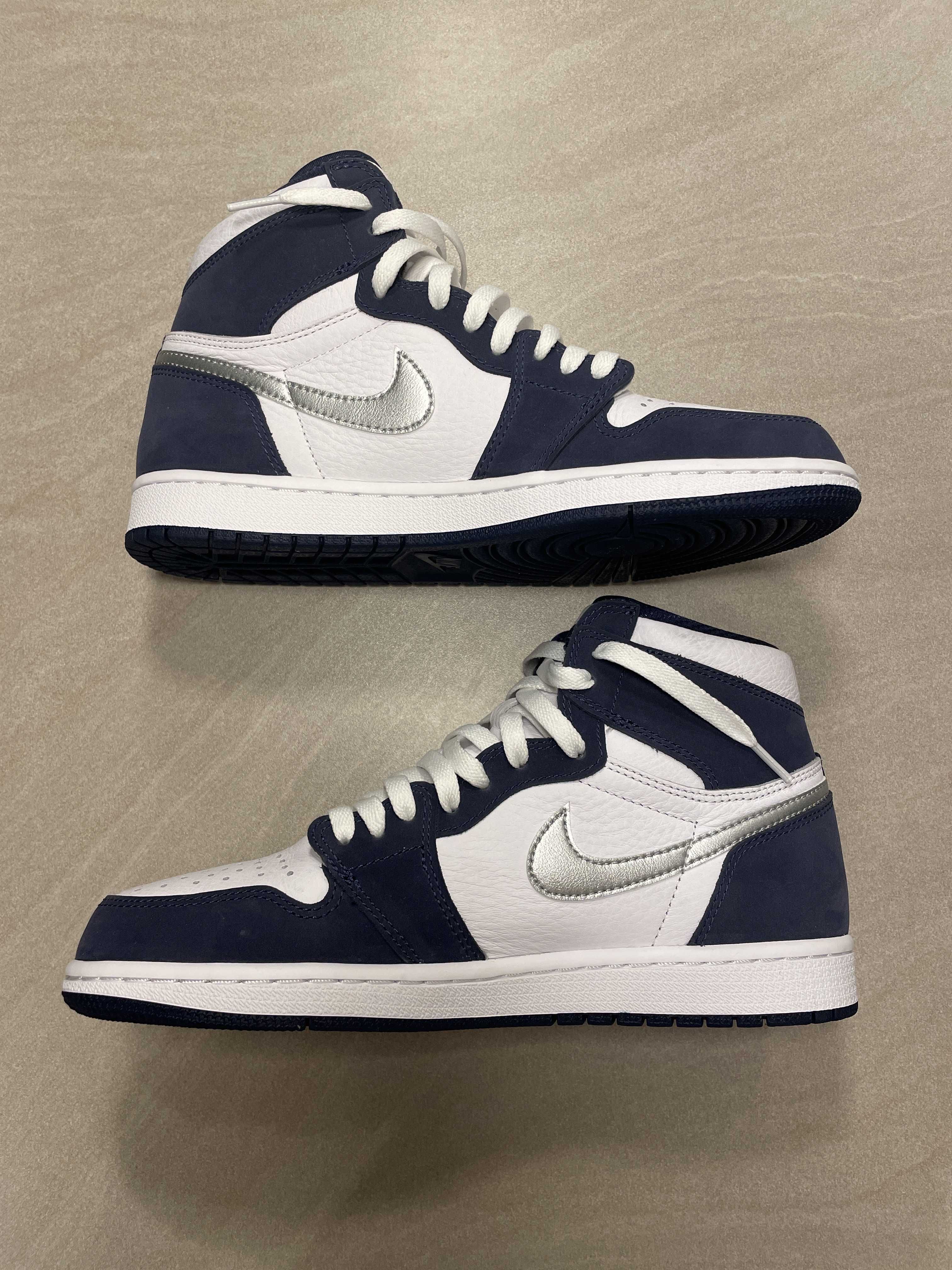 Nike Air Jordan 1 High OG CO.JP "White/Midnight Navy" (2020)(ブリーフケースなし)