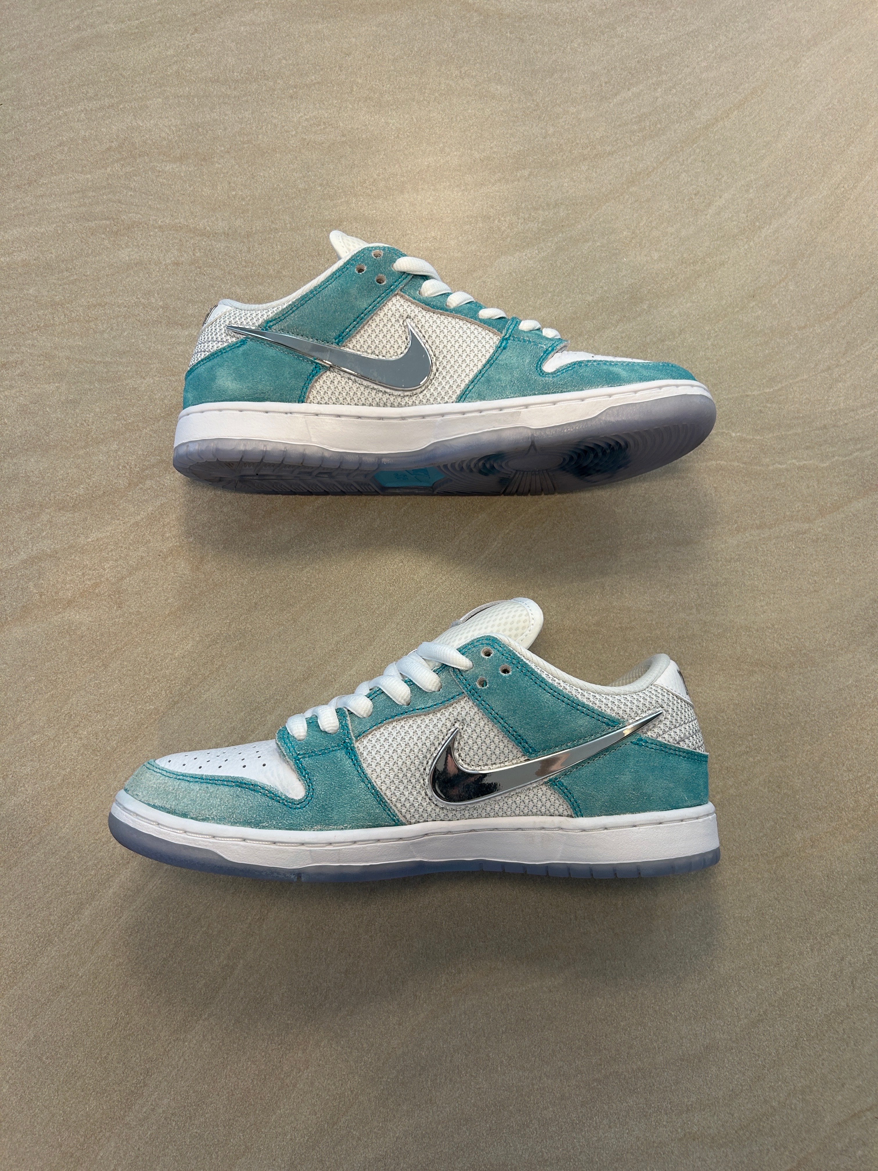 APRIL SKATEBOARDS × Nike SB Dunk Low Pro QS "White and Multi-Color"