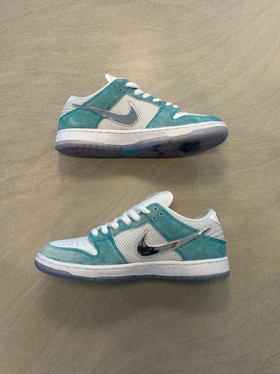 APRIL SKATEBOARDS × Nike SB Dunk Low Pro QS "White and Multi-Color"