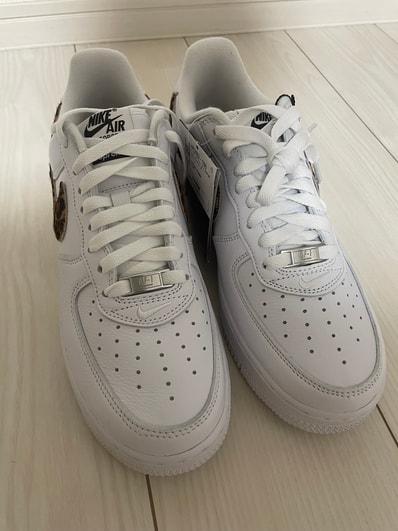 GOODENOUGH × Supreme × Nike Air Force 1 Low "White/Leopard" (25SS Week15)