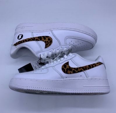 GOODENOUGH × Supreme × Nike Air Force 1 Low "White/Leopard" (25SS Week15)