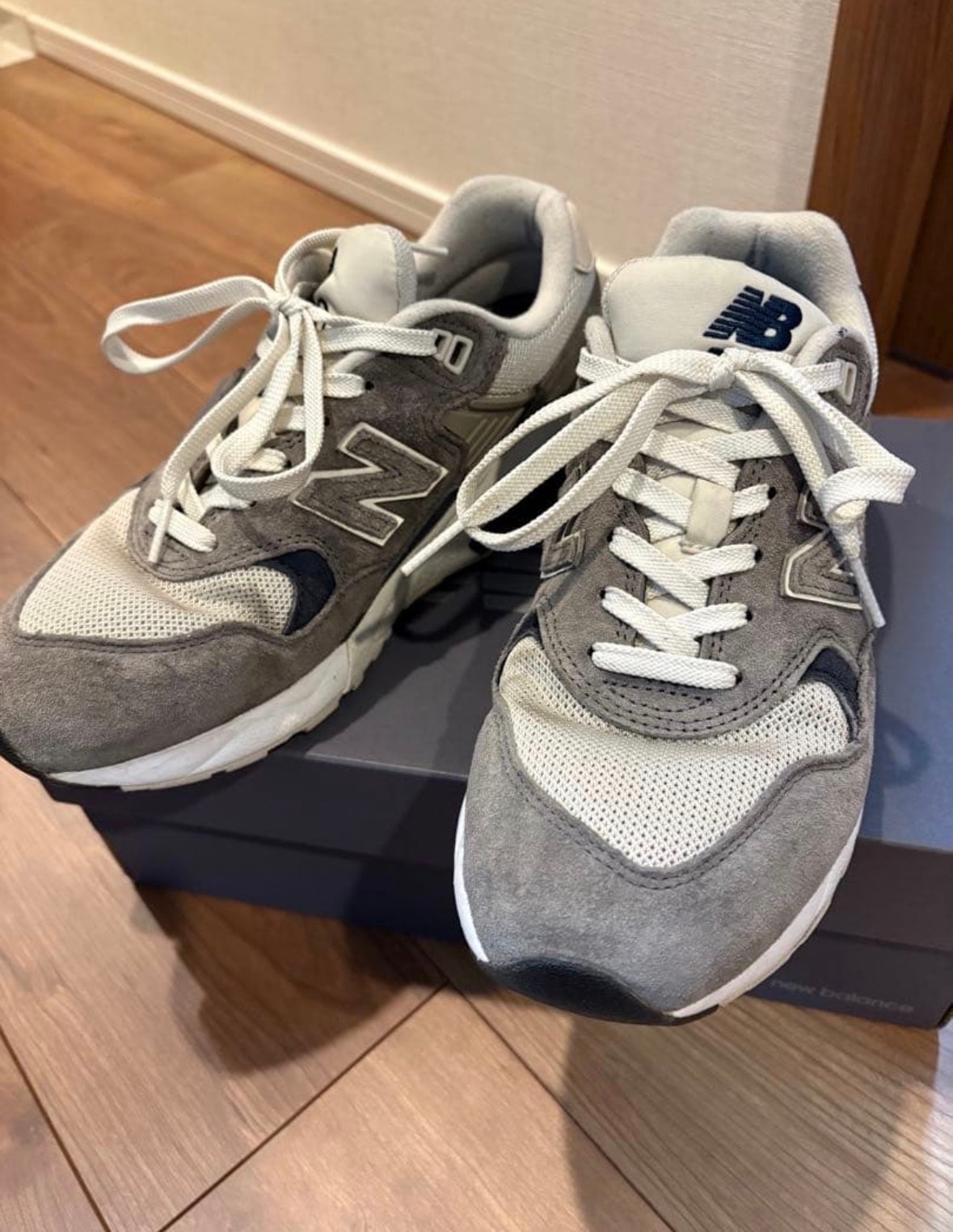 New Balance 580V2 "Gray/Navy"