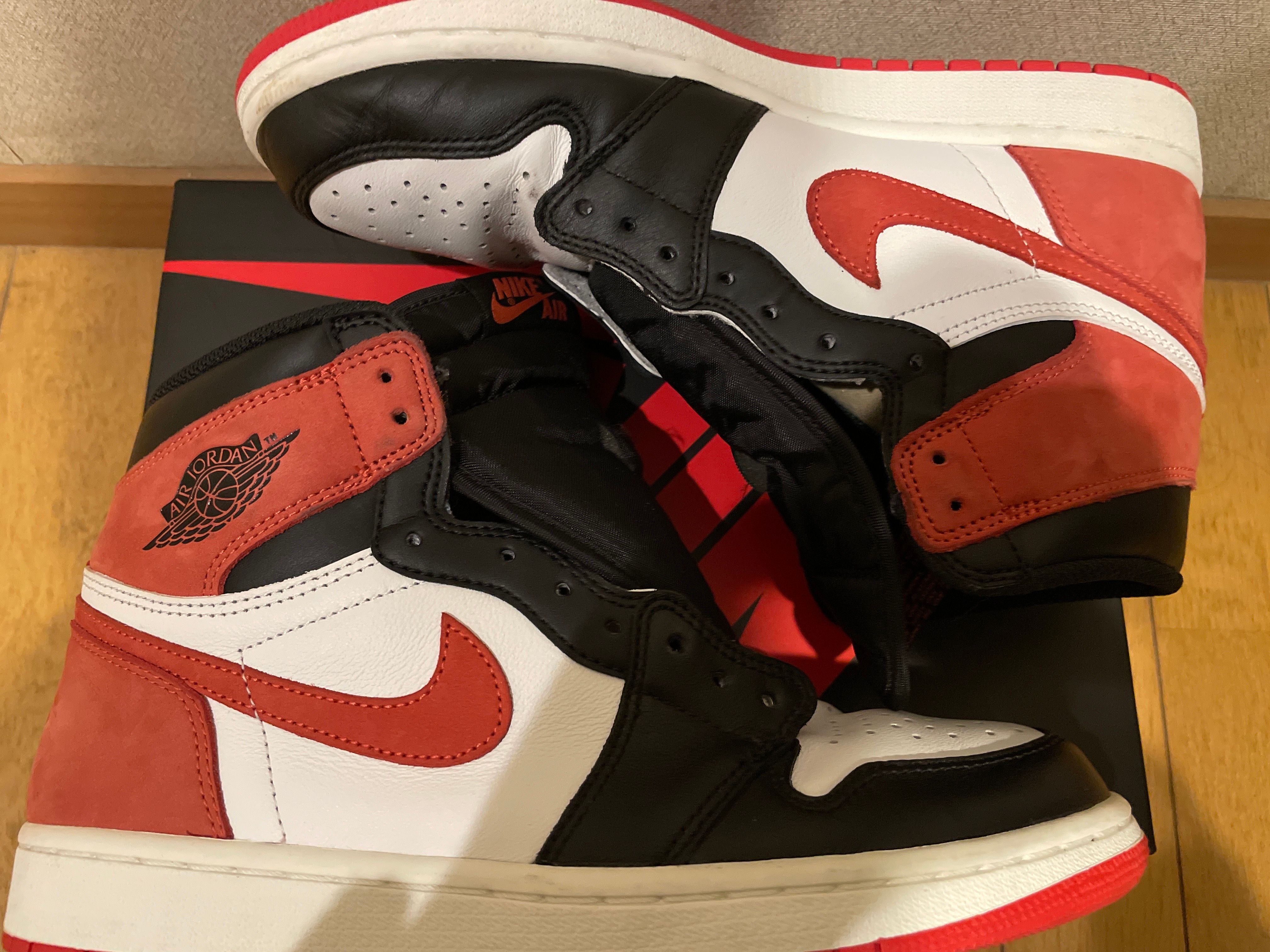 NIKE AIR JORDAN 1 RETRO HIGH "TRACK RED"