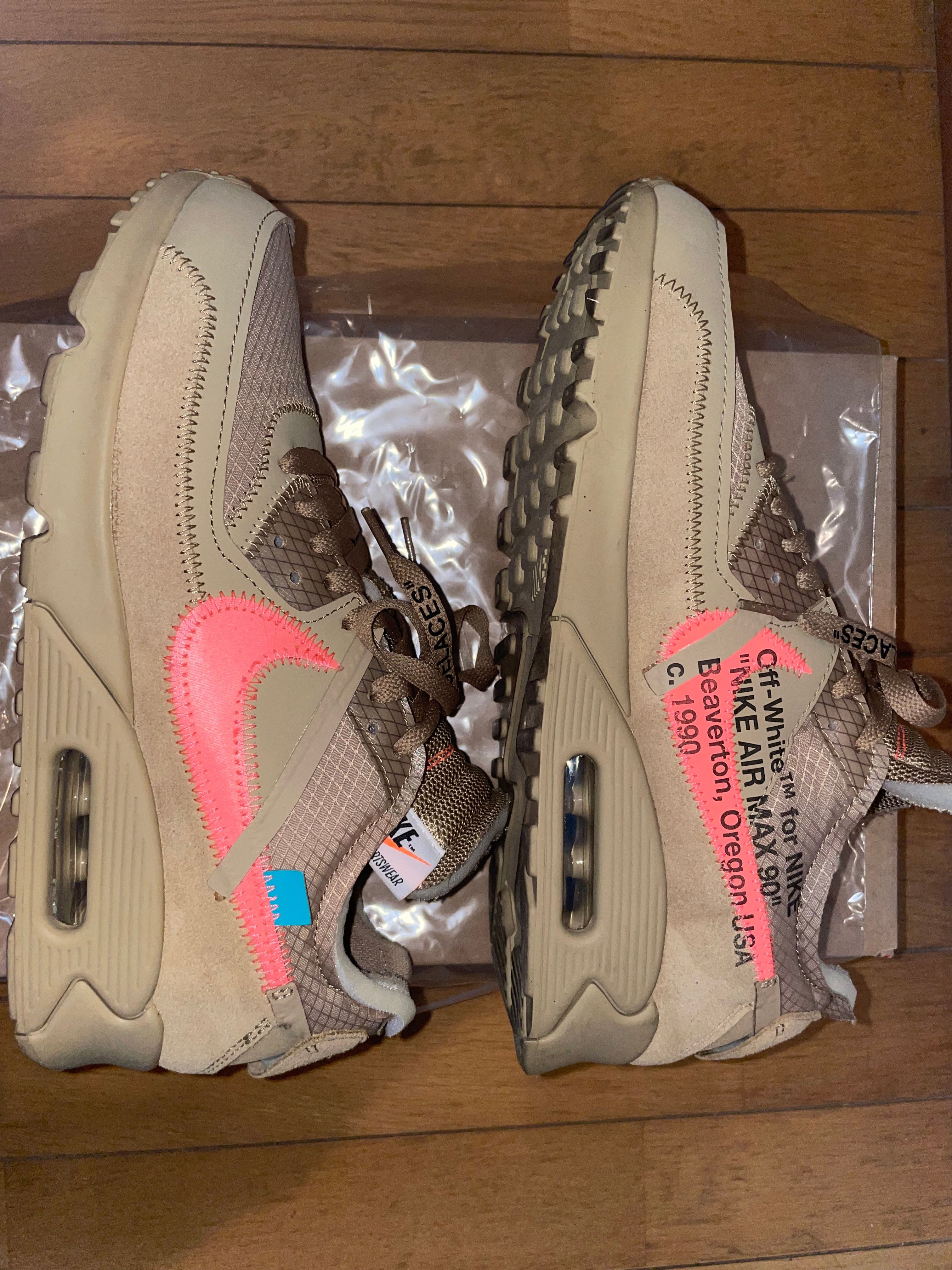 Off-White × Nike Air Max 90 "Desert Ore"