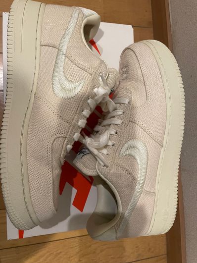 Stussy × Nike Air Force 1 Low "Fossil Stone"