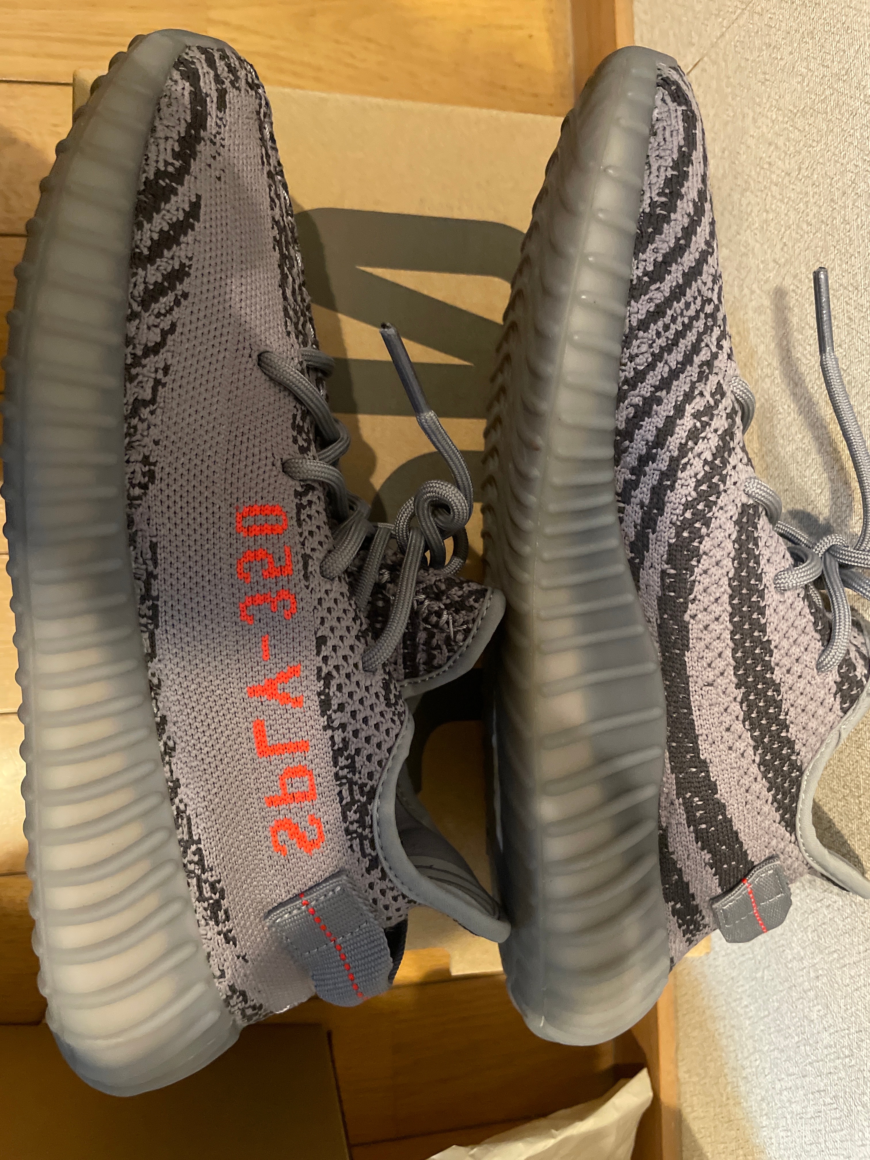 adidas Yeezy Boost 350 V2 "Grey/Bold Orange/DGH Solid Grey"