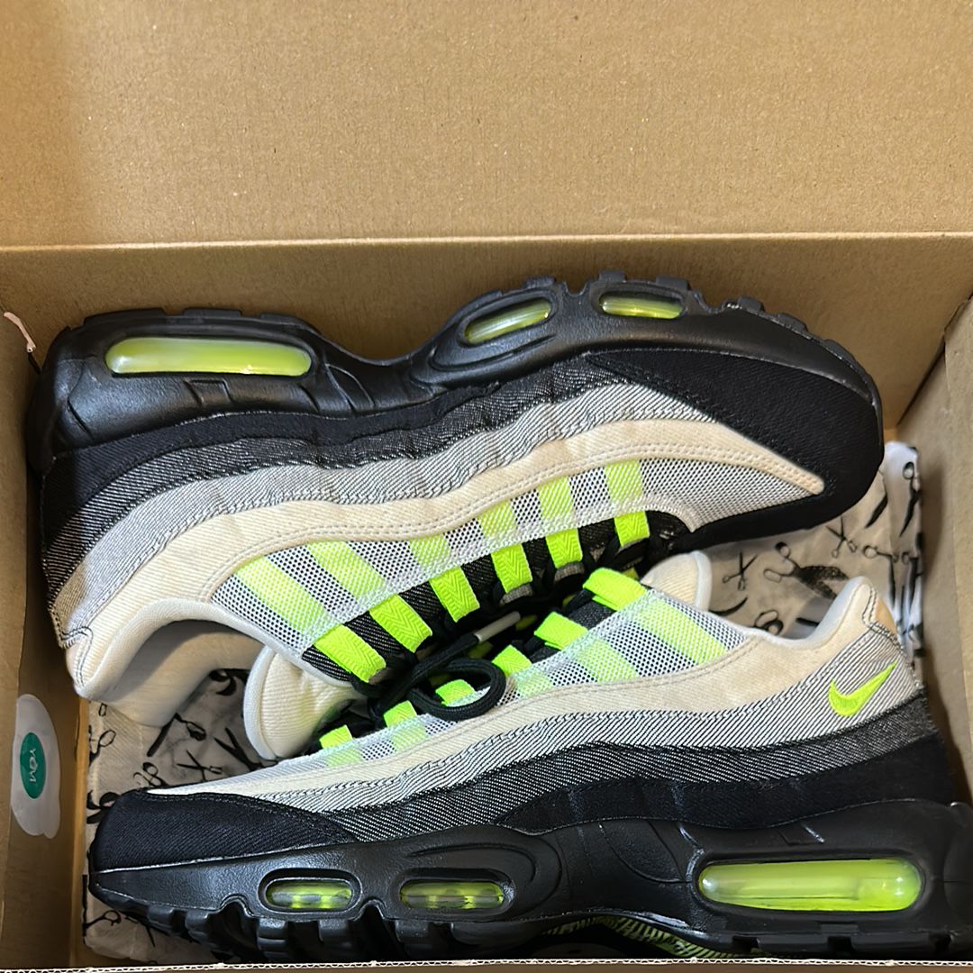 DENHAM × Nike Air Max 95 "Volt"