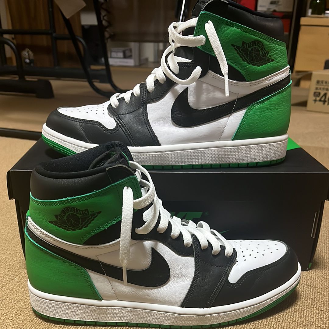 Nike Air Jordan 1 Retro High OG "Celtics/Black and Lucky Green" (2023)