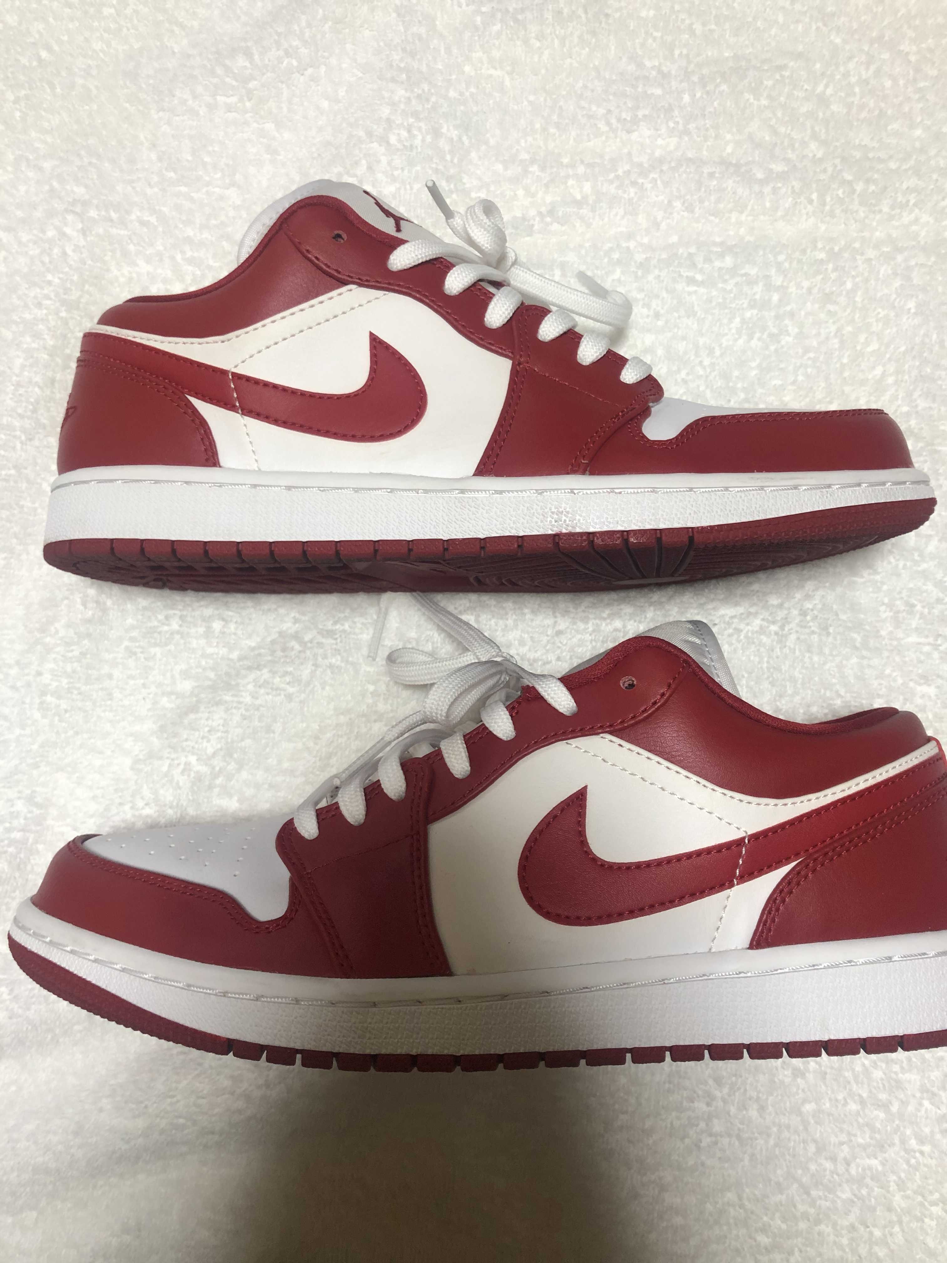 Nike Air Jordan 1 Low "Gym Red/White"