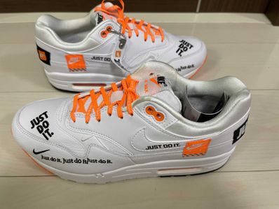 NIKE Women's AIR MAX 1 "WHITE JUST DO IT COLLECTION"