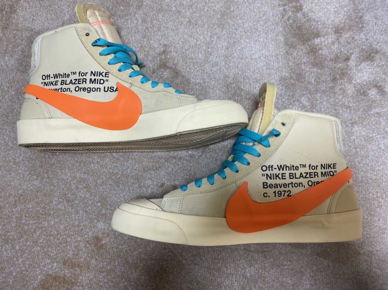 Off-White × Nike Blazer Mid "All Hallows Eve"