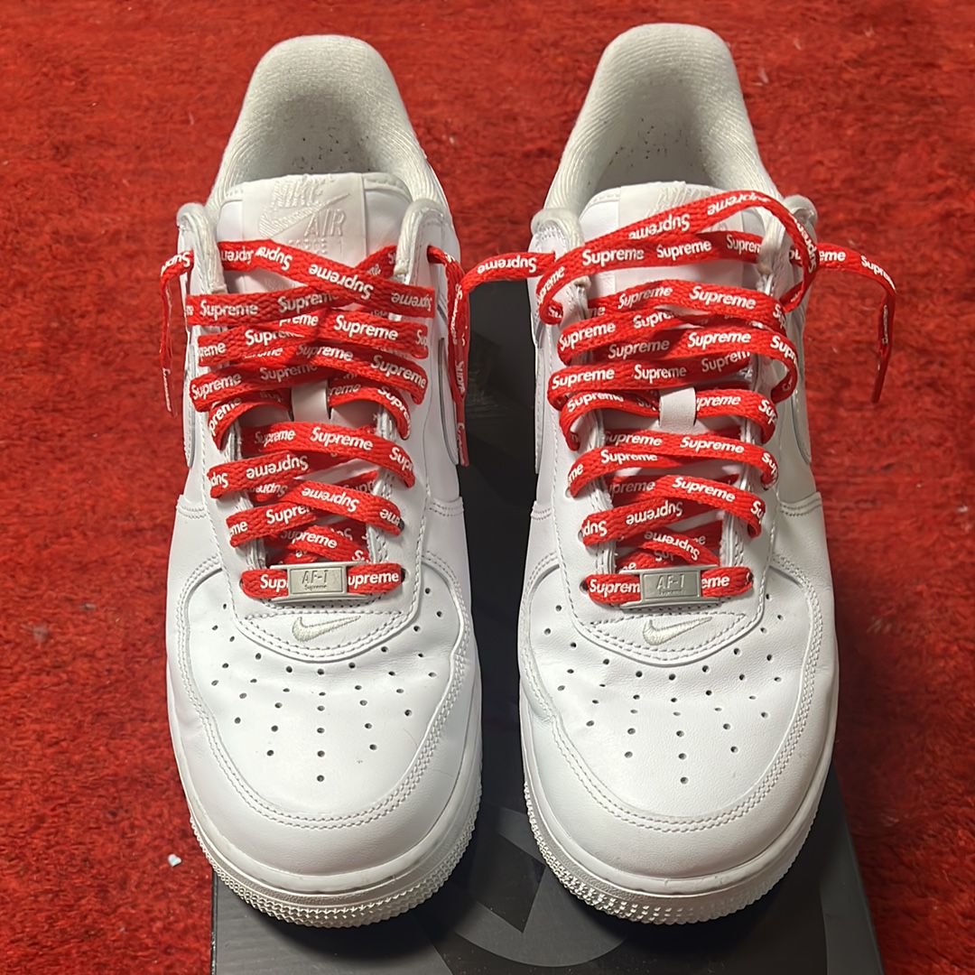 Supreme × Nike Air Force 1 Low "White"