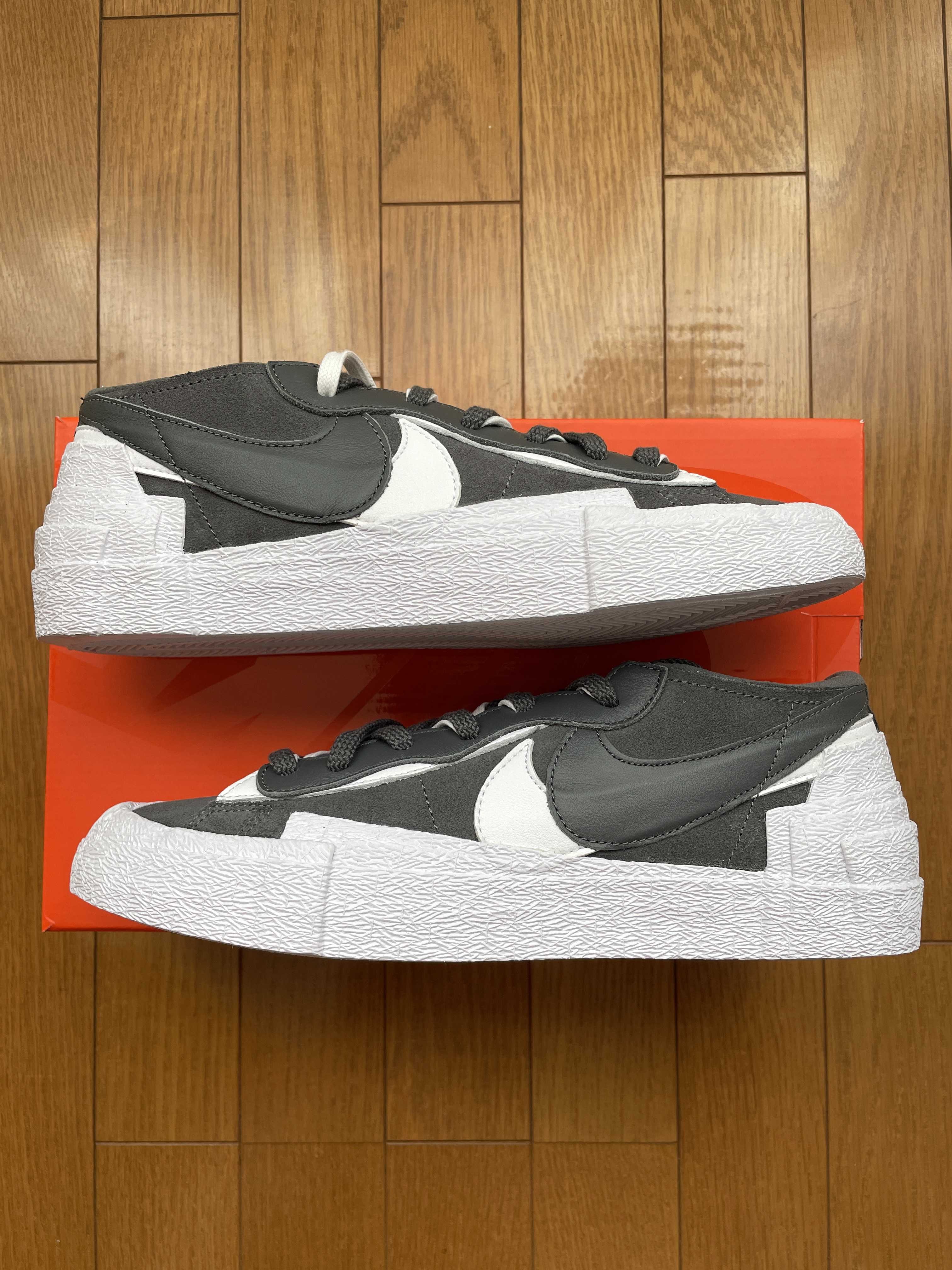 Sacai × Nike Blazer Low "Iron Grey"