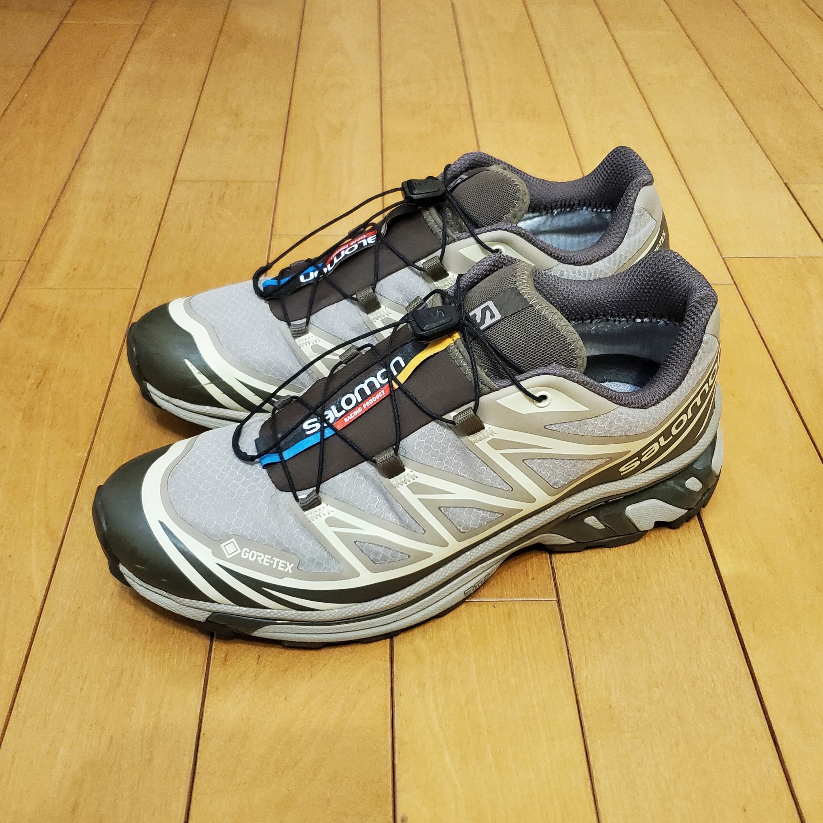 サロモン XT6 ゴアテックス "ヴィンテージカーキ"