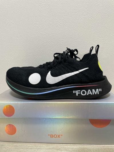 Off-White × Nike Zoom Fly Mercurial Flyknit "Black/White/Volt"
