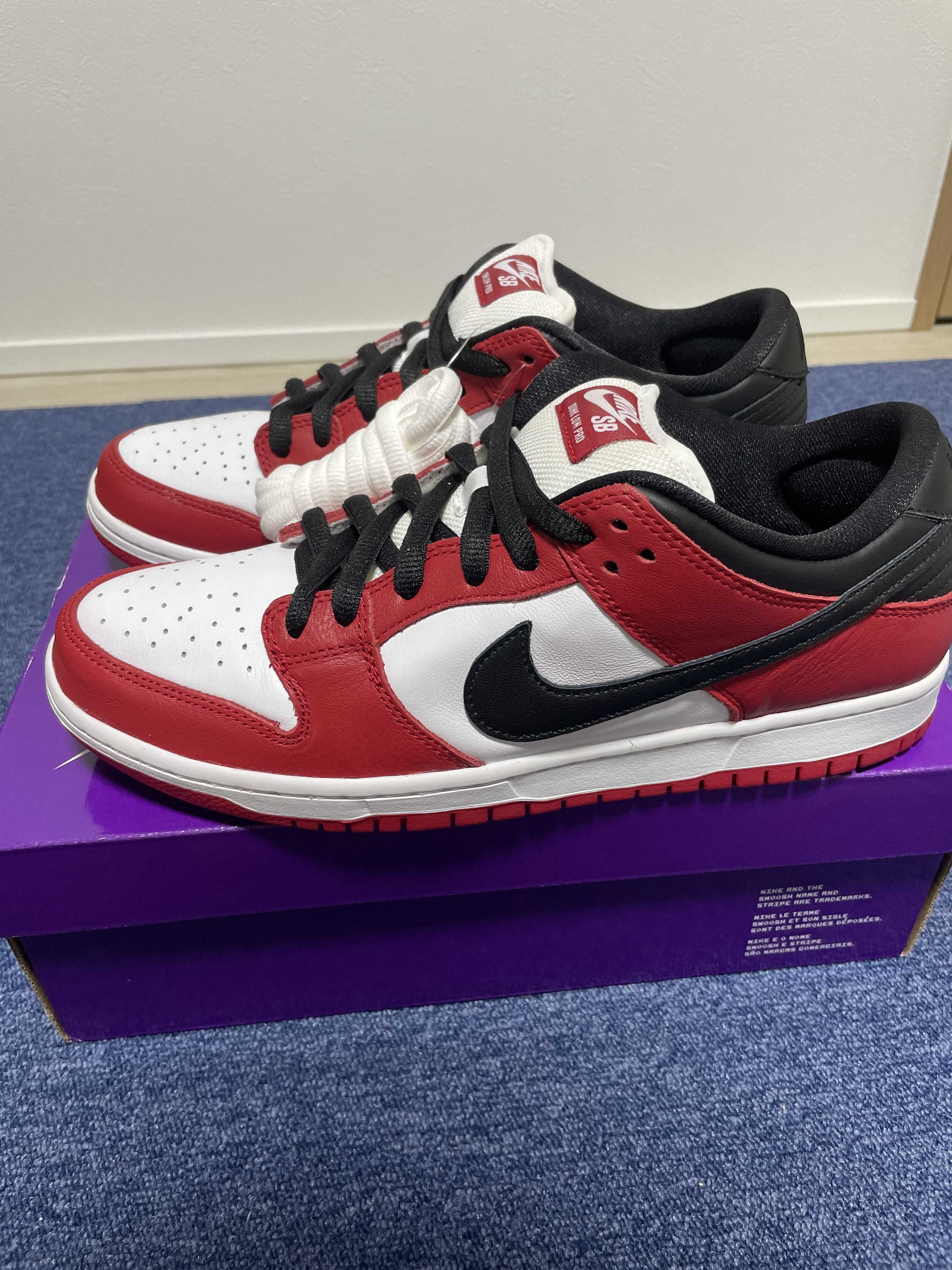 Nike SB Dunk Low Pro "J-Pack Chicago/Varsity Red and White"
