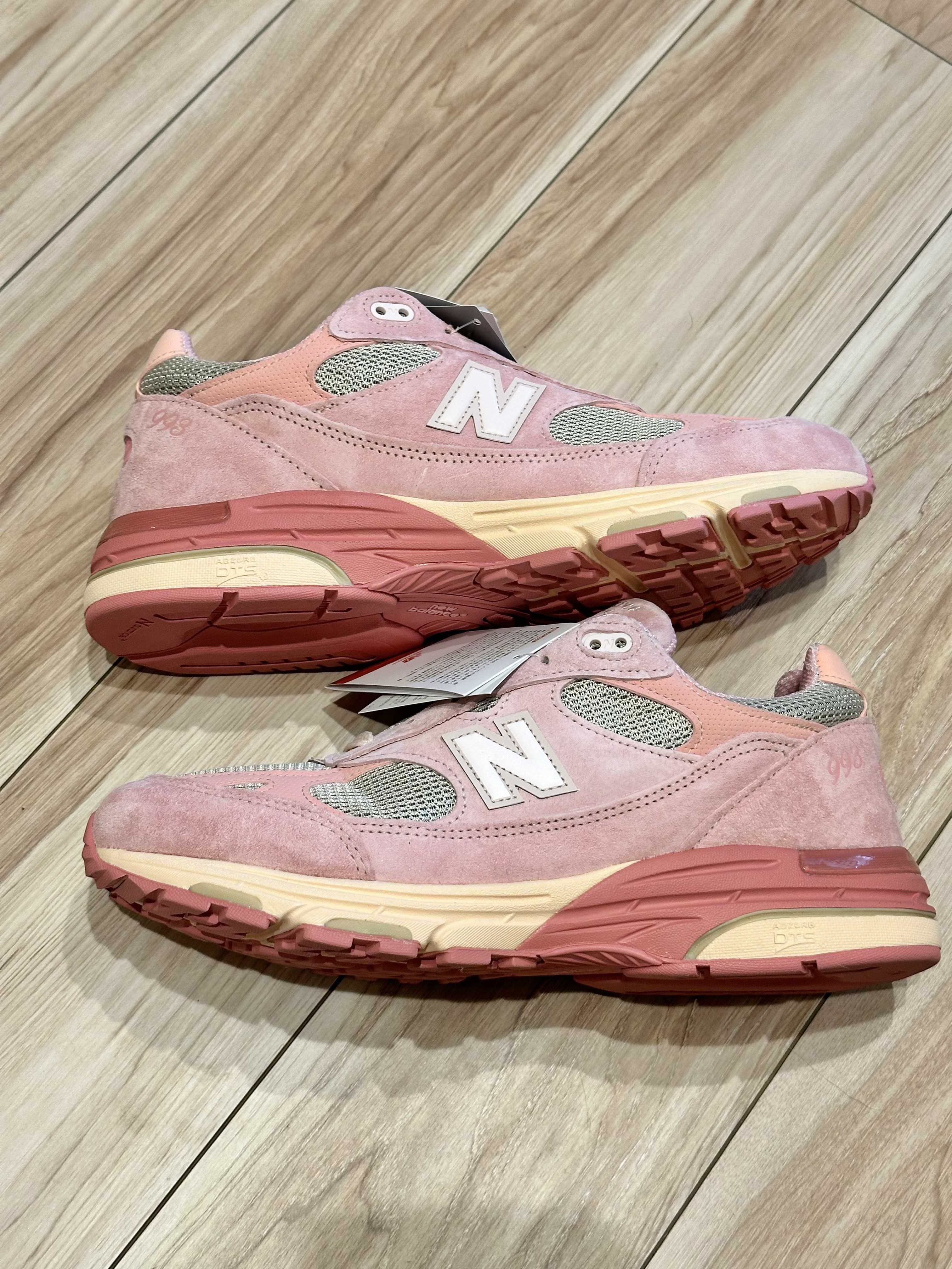 Joe Freshgoods × New Balance 993 Performance Art "Powder Pink"