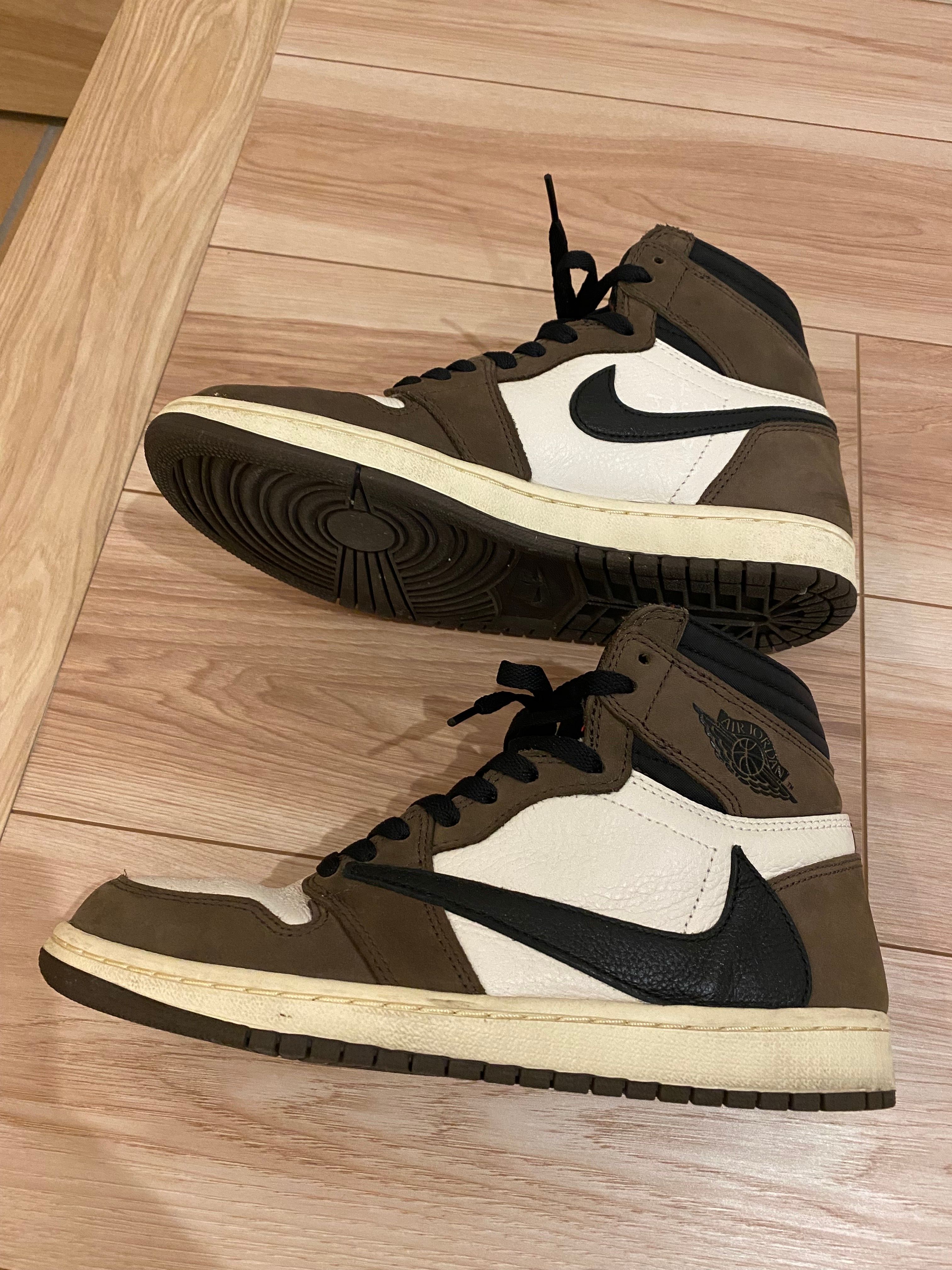 Travis Scott × Nike Air Jordan 1 Retro High OG TS SP "Sail/Dark Mocha"