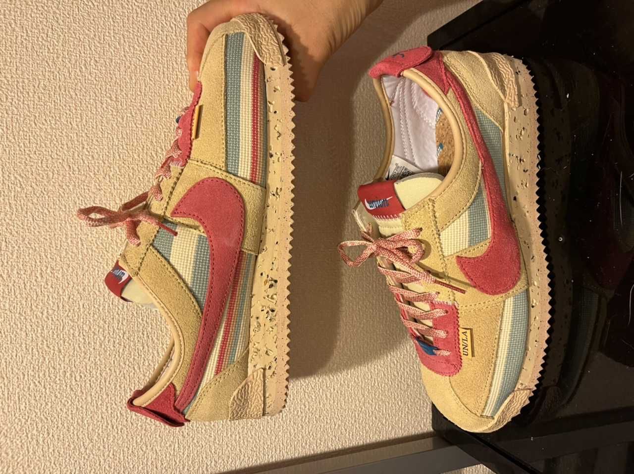 UNION × Nike Cortez "Red/Beige"