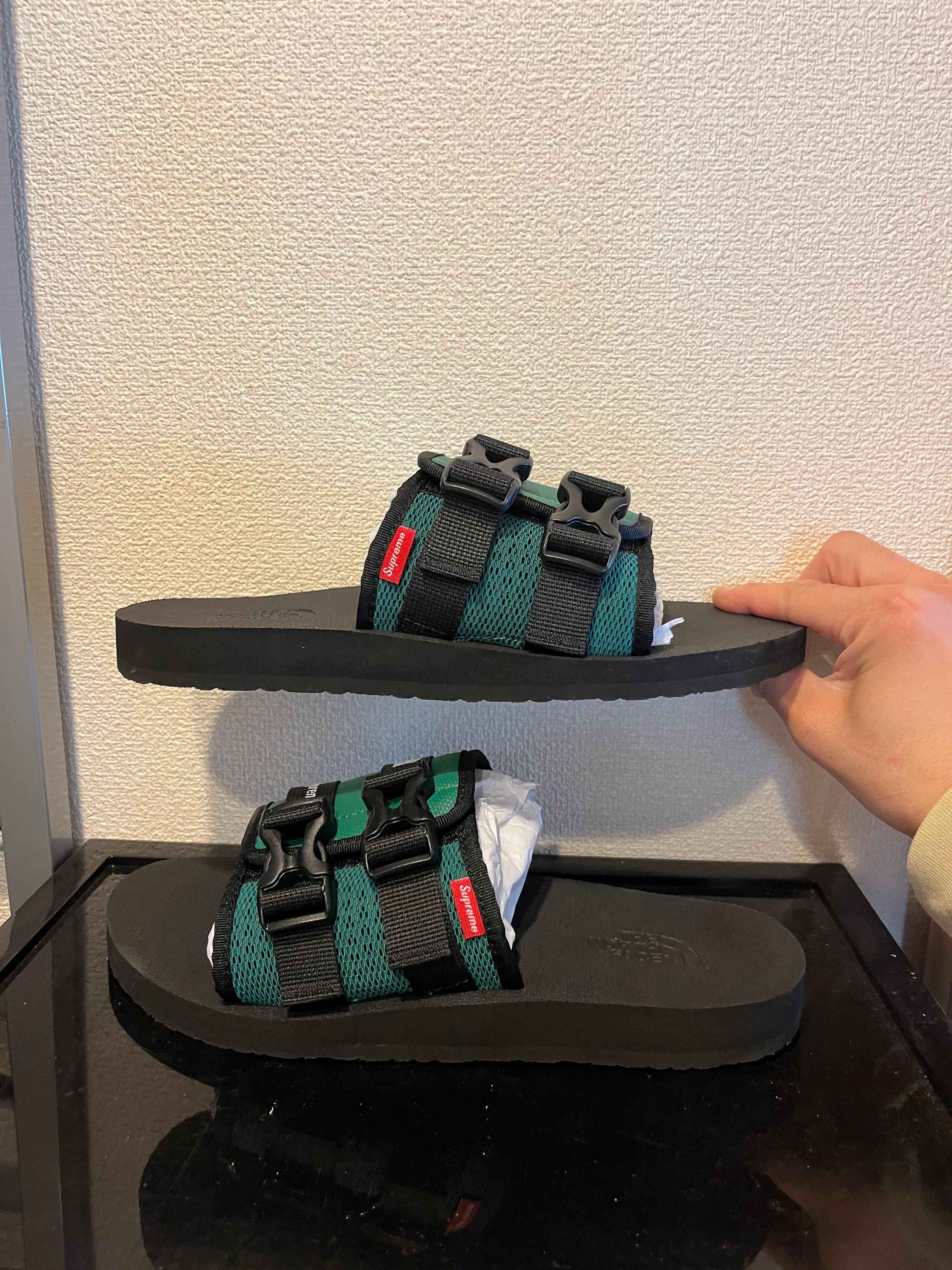 The North Face × Supreme Trekking Sandal "Green/Black"