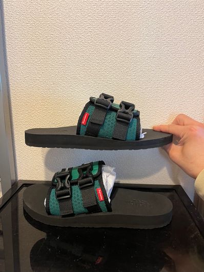 The North Face × Supreme Trekking Sandal "Green/Black"