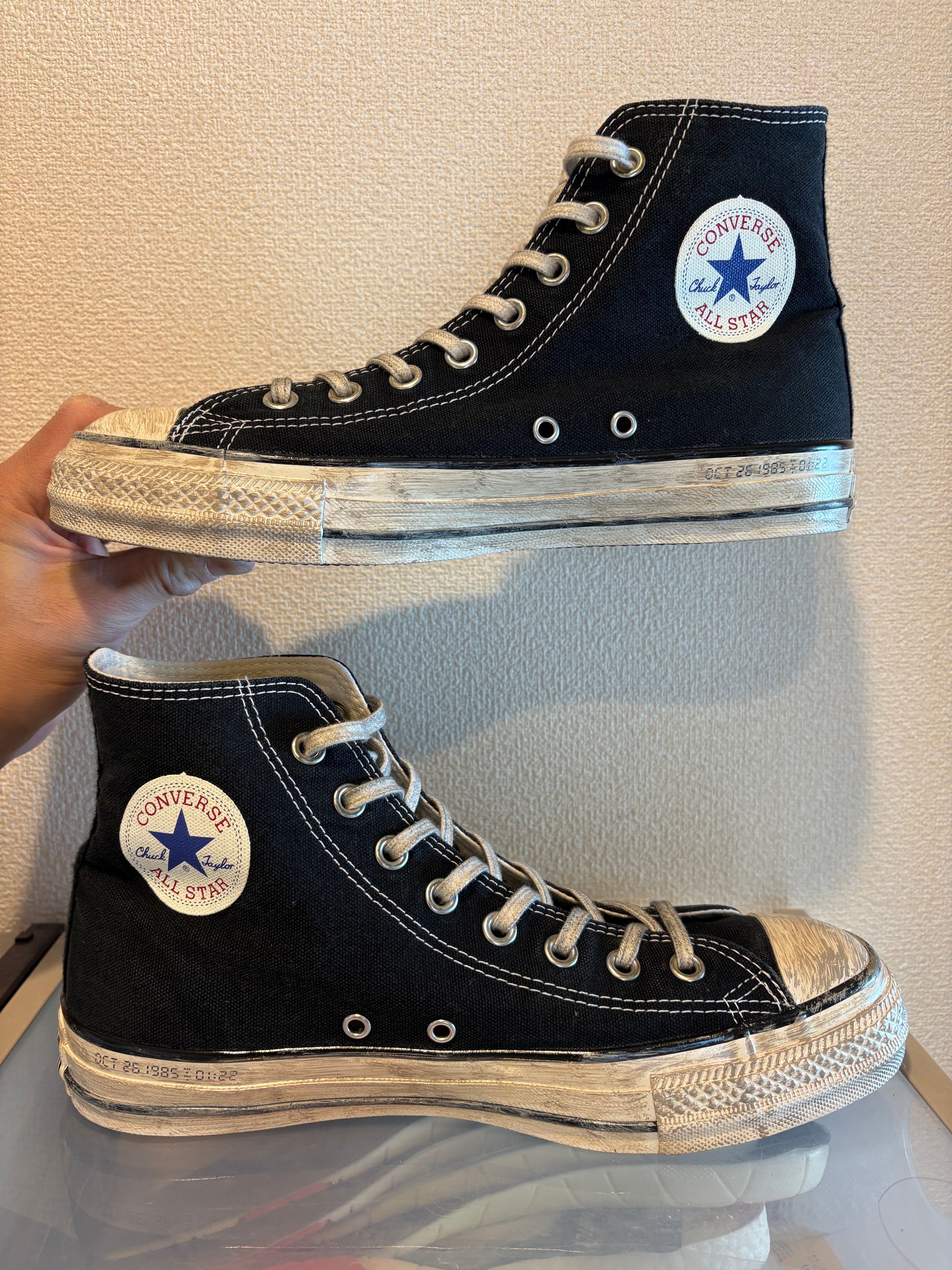 Back To The Future × Converse All Star US MT Hi "Black"