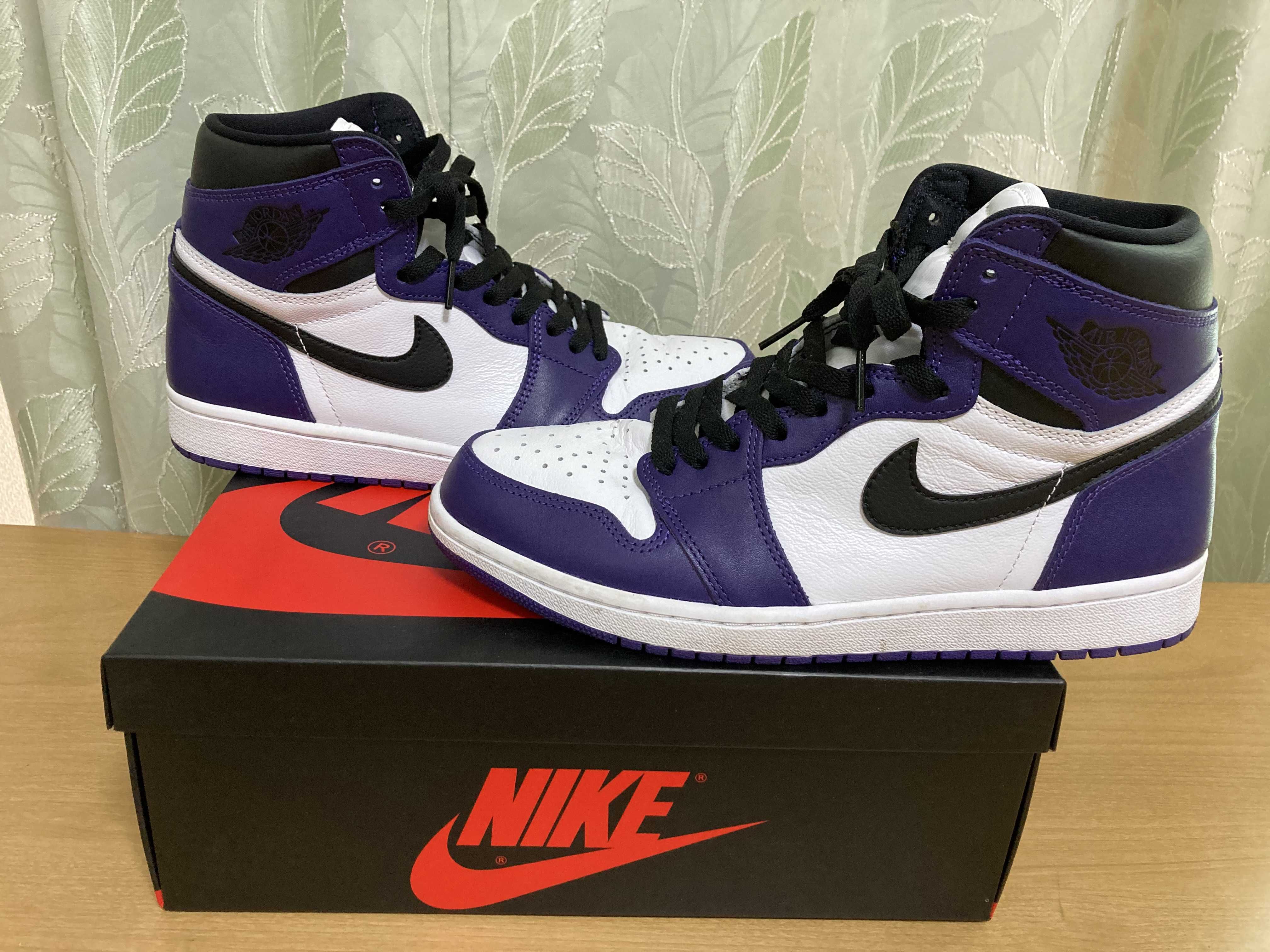 Nike Air Jordan 1 Retro High OG "Court Purple White/Black" (2020)