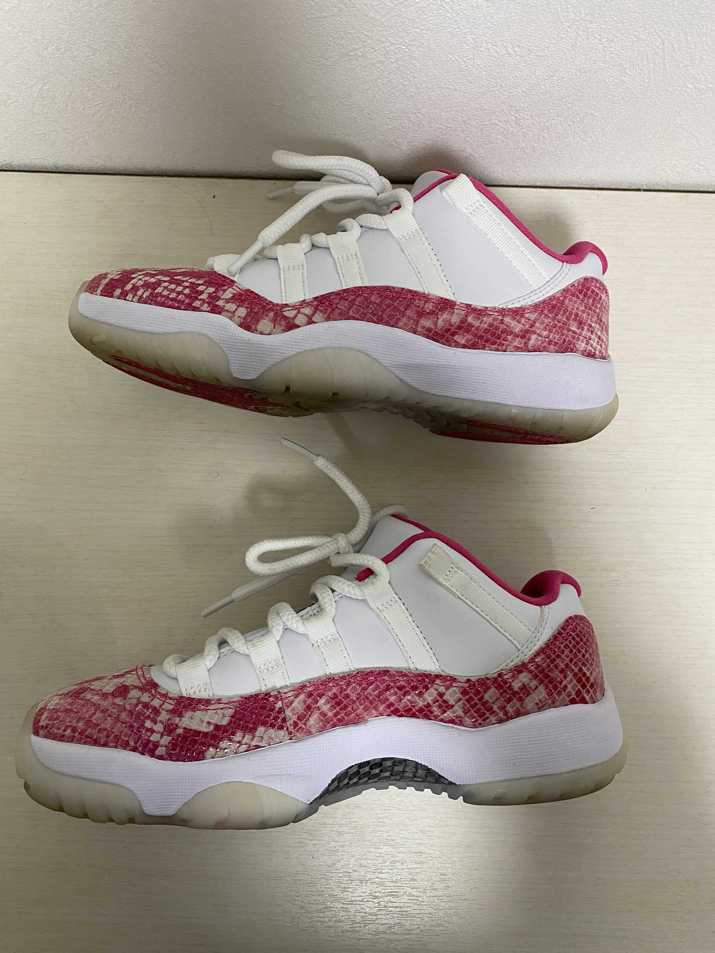 Nike Women's Air Jordan 11 Low "Snakeskin Pink"