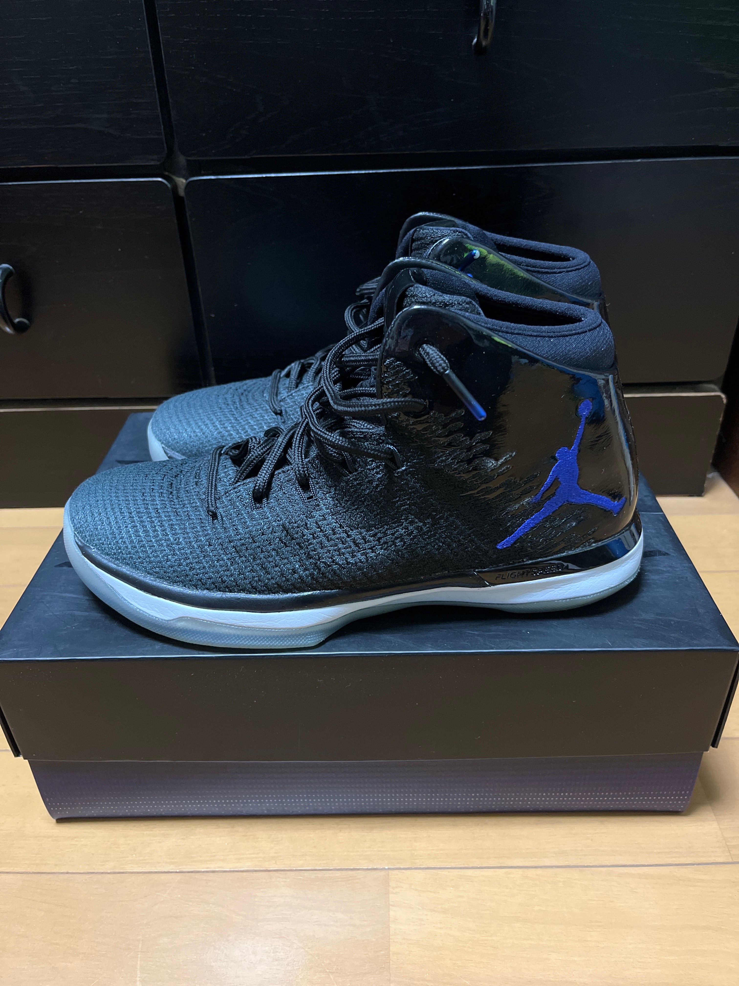 Nike Air Jordan 31 "Black/Concord-Anrhracite-White"