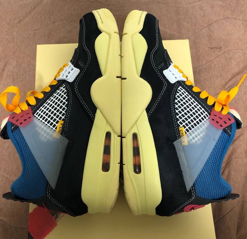 UNION × Nike Air Jordan 4 "Off Noir"