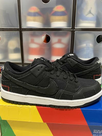 Wasted Youth × Nike SB Dunk Low "Black Denim" / VERDY