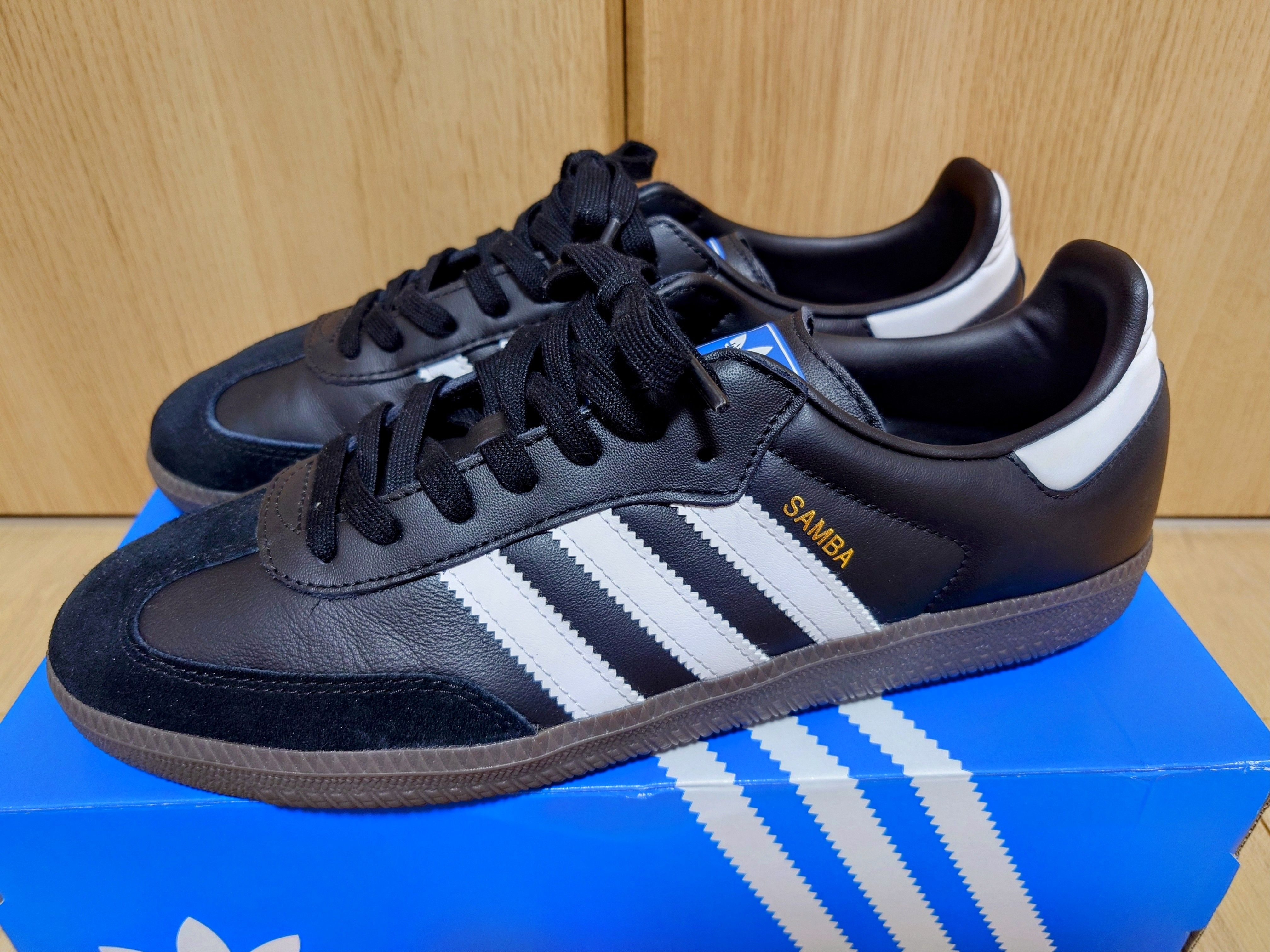 adidas Samba OG "Core Black/Cloud White/Gum"