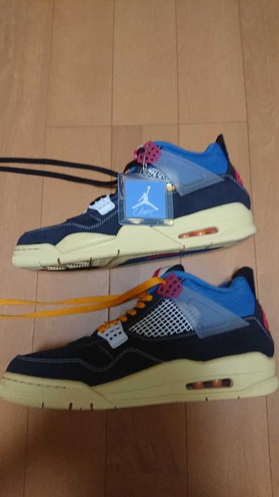 UNION × Nike Air Jordan 4 "Off Noir"