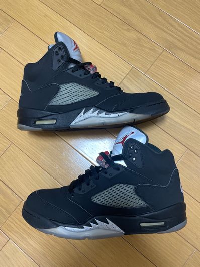 Nike Air Jordan 5 Retro OG "Black/Fire Red/Metallic Silver/White" (2016)