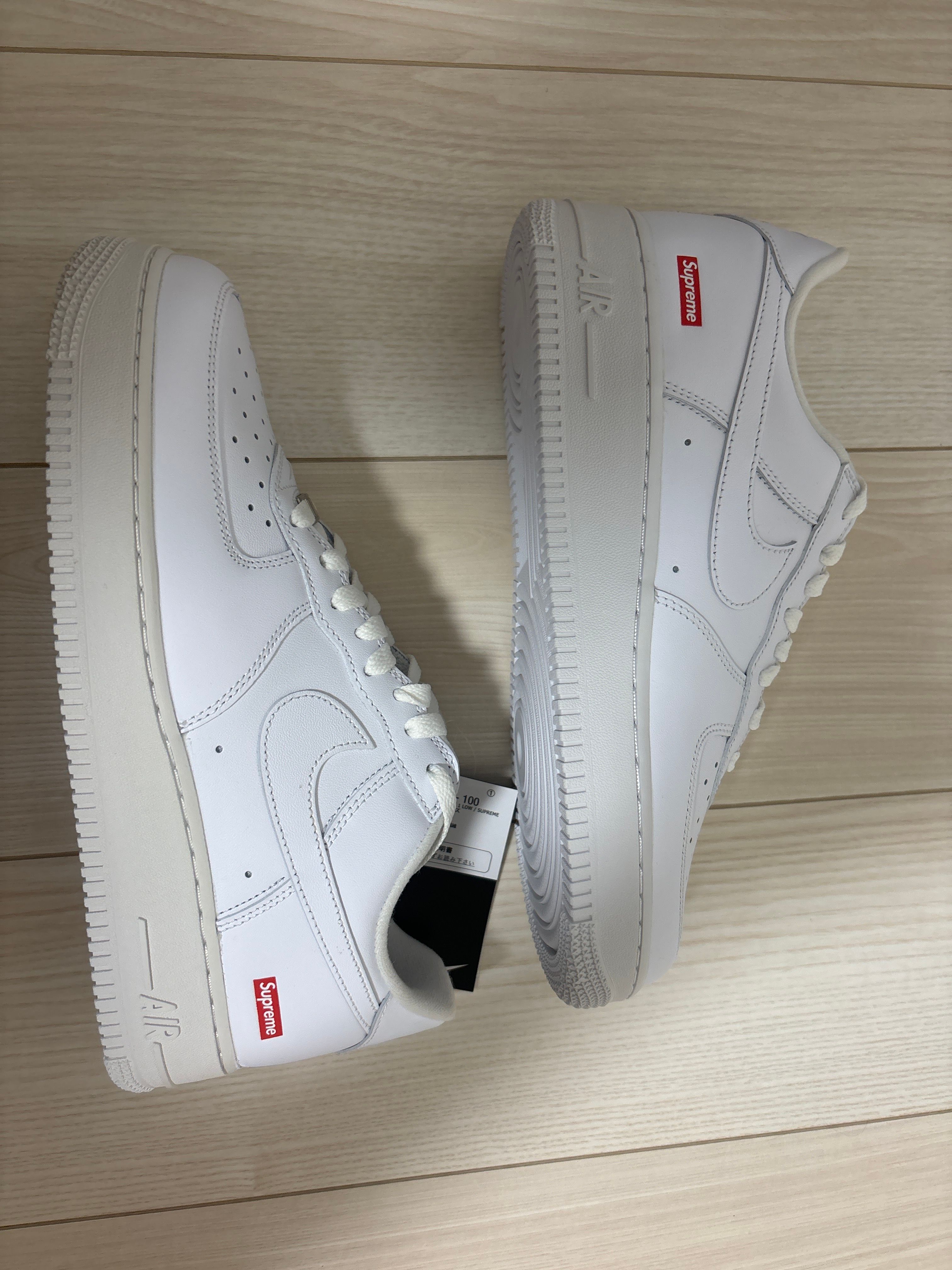 Supreme × Nike Air Force 1 Low "White"