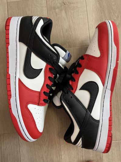 NBA × Nike Dunk Low EMB 75th Anniversary "Chicago Bulls"
