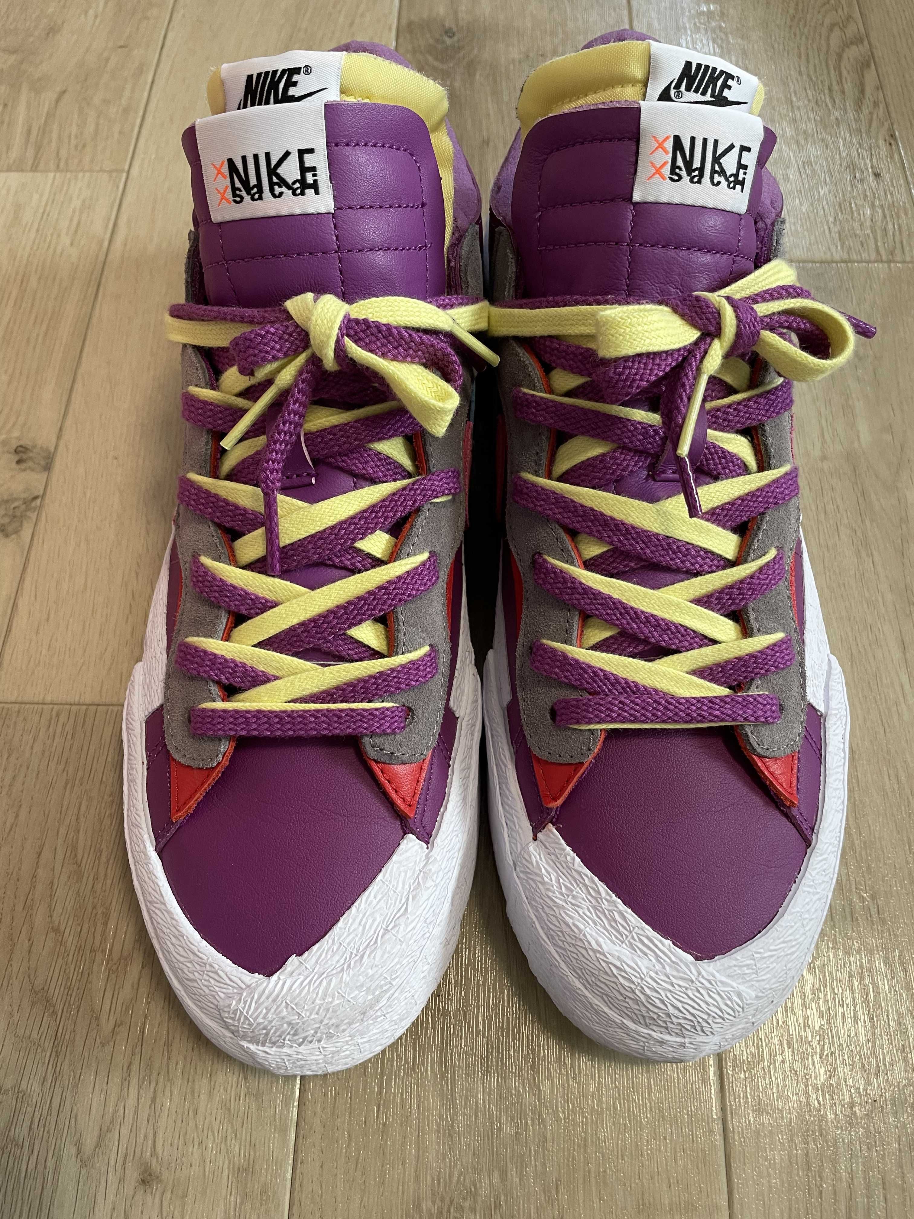 KAWS × sacai × Nike Blazer Low "Purple Dusk"