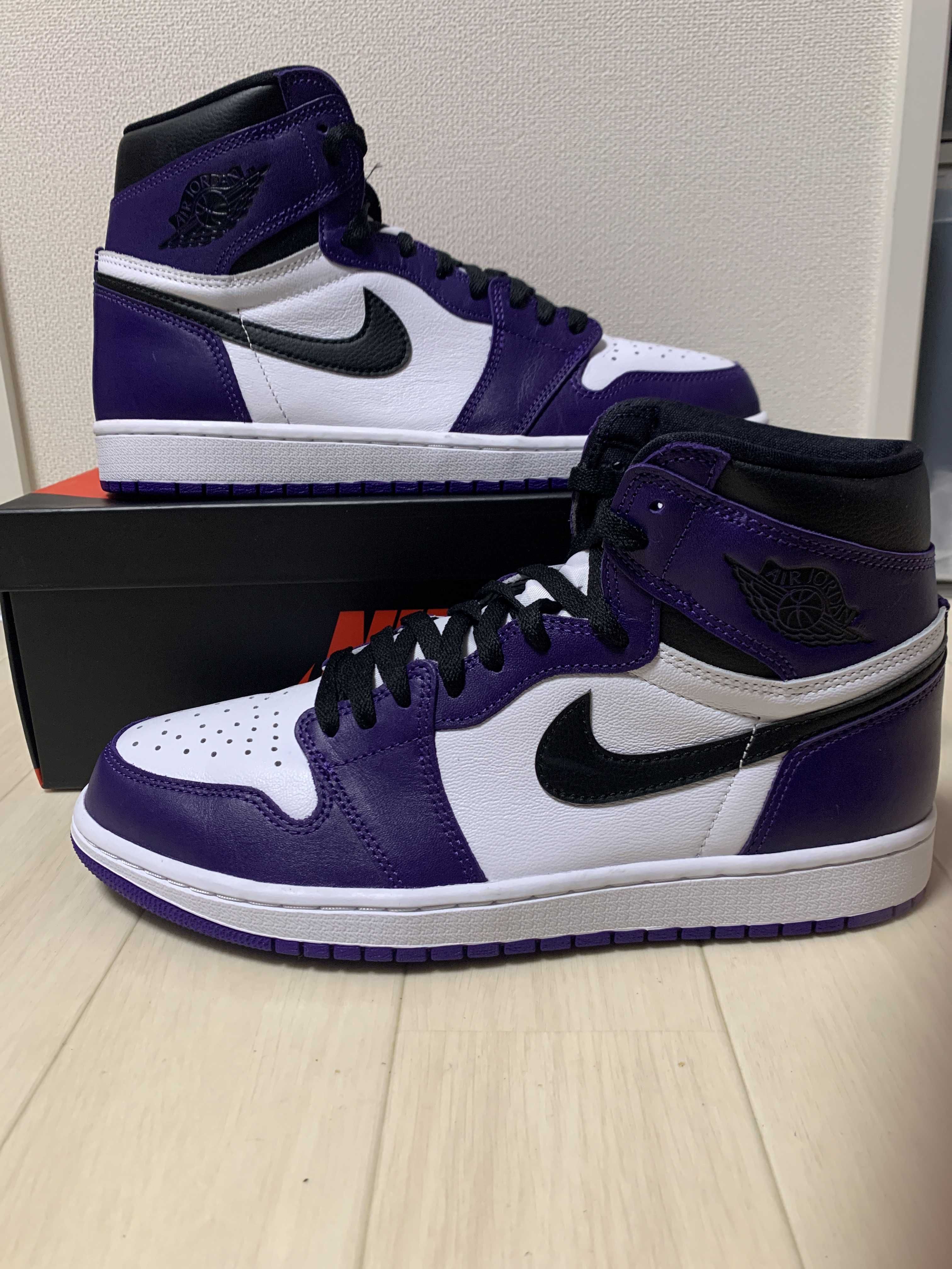 Nike Air Jordan 1 Retro High OG "Court Purple White/Black" (2020)   