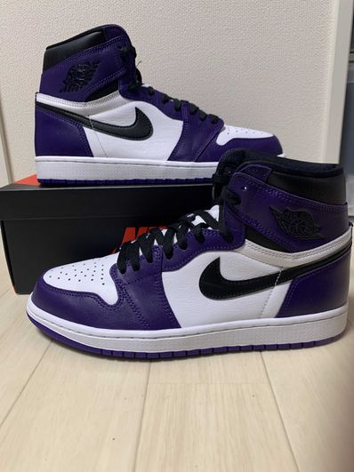 Nike Air Jordan 1 Retro High OG "Court Purple White/Black" (2020)