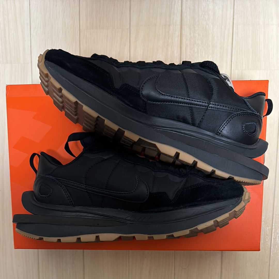 sacai × Nike VaporWaffle "Black Gum"