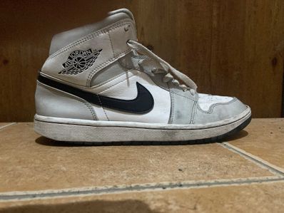 Nike Women's Air Jordan 1 Mid "Grey Fog/White/Black"