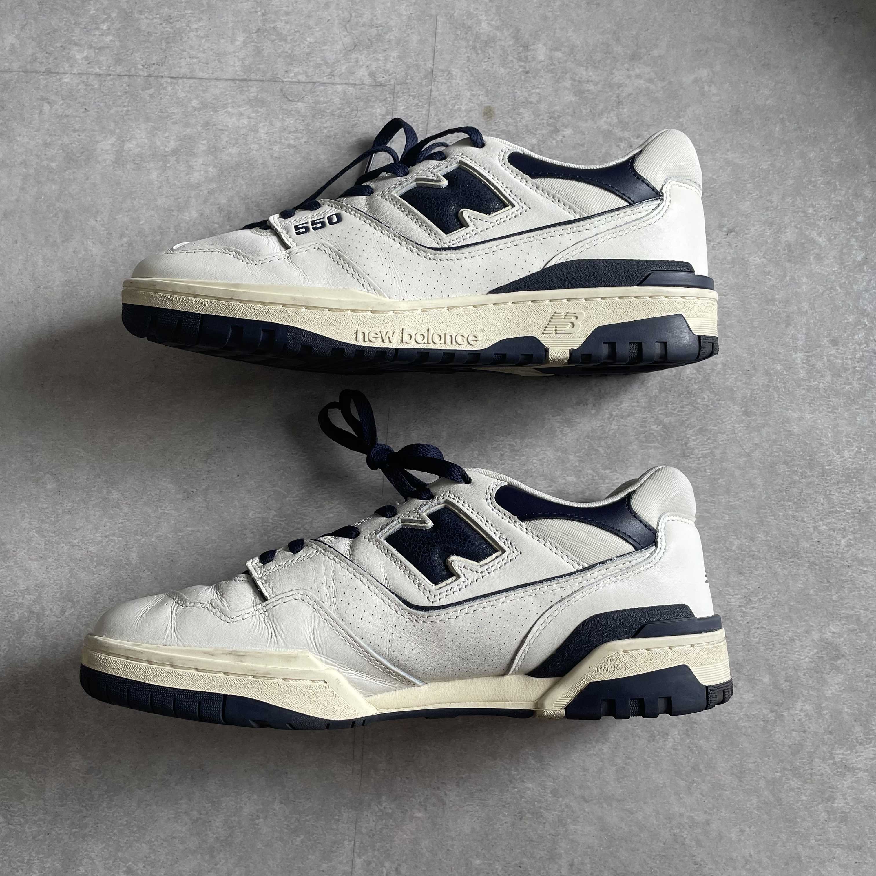 Aime Leon Dore × New Balance 550 "White Navy"