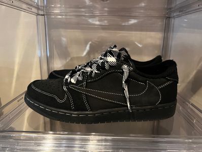 Travis Scott × Nike Air Jordan 1 Low OG SP "Black Phantom"