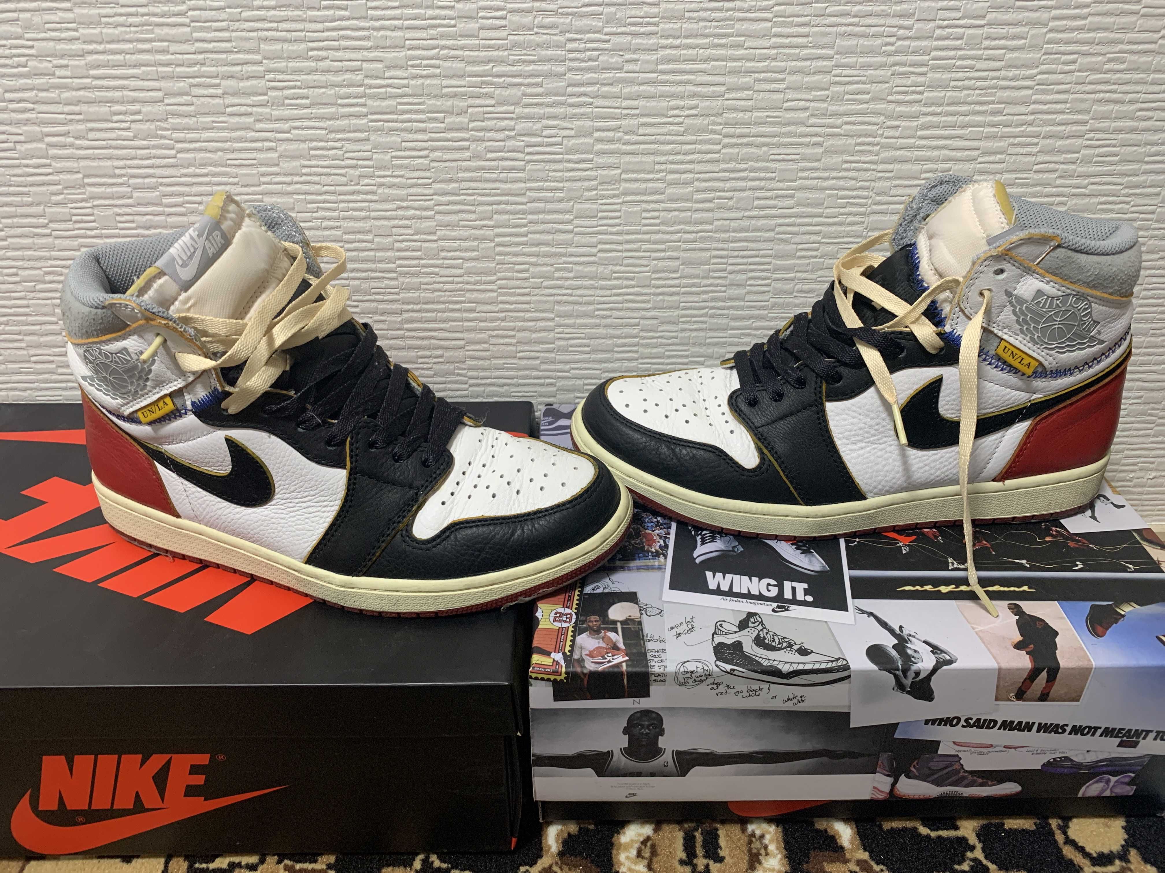 UNION × Nike Air Jordan 1 Retro High OG NRG "Varsity Red/Wolf Grey"