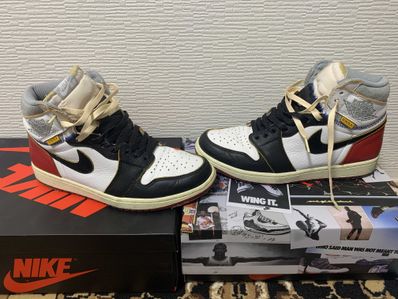 UNION × Nike Air Jordan 1 Retro High OG NRG "Varsity Red/Wolf Grey"