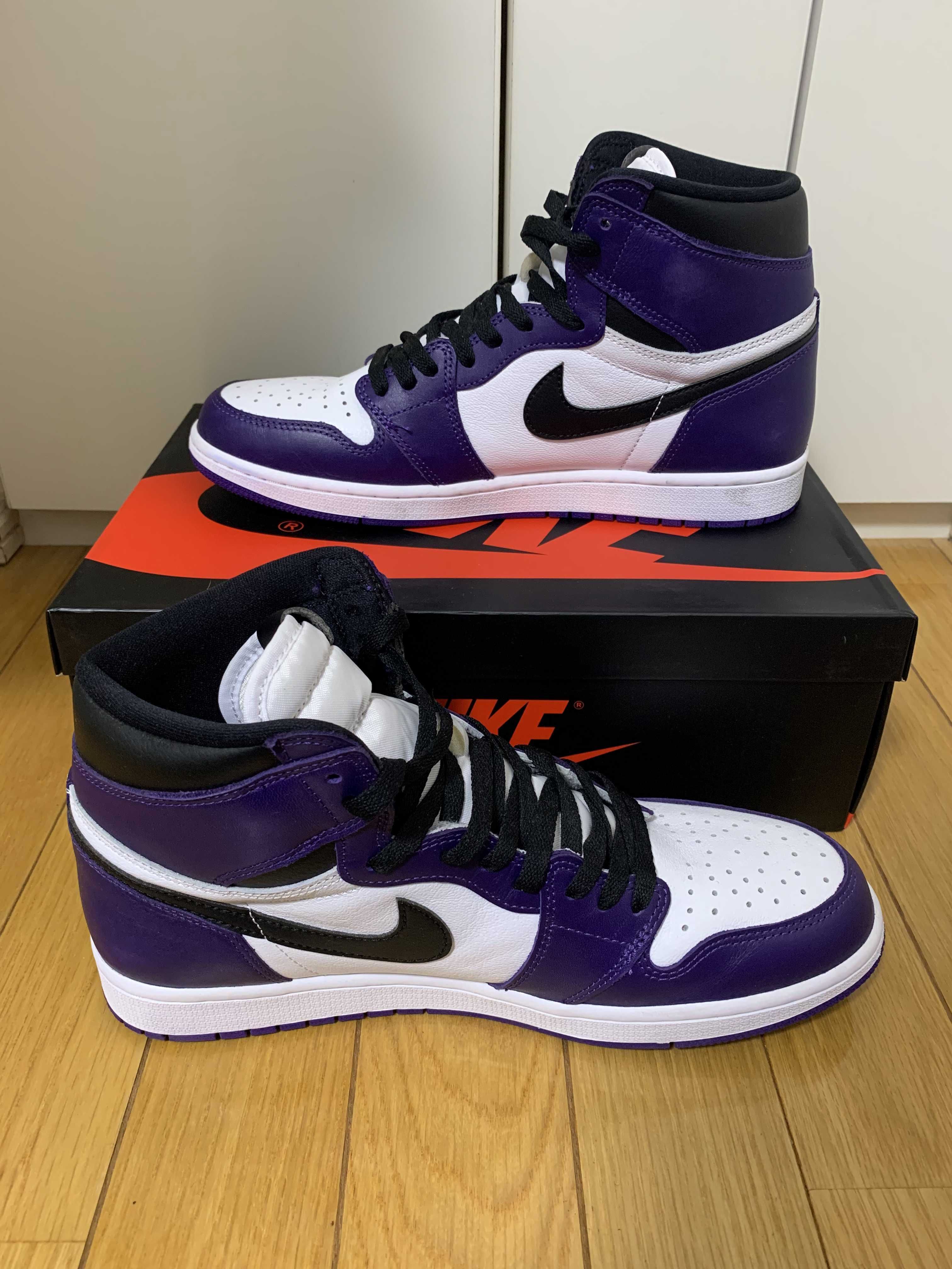 Nike Air Jordan 1 Retro High OG "Court Purple White/Black" (2020)   